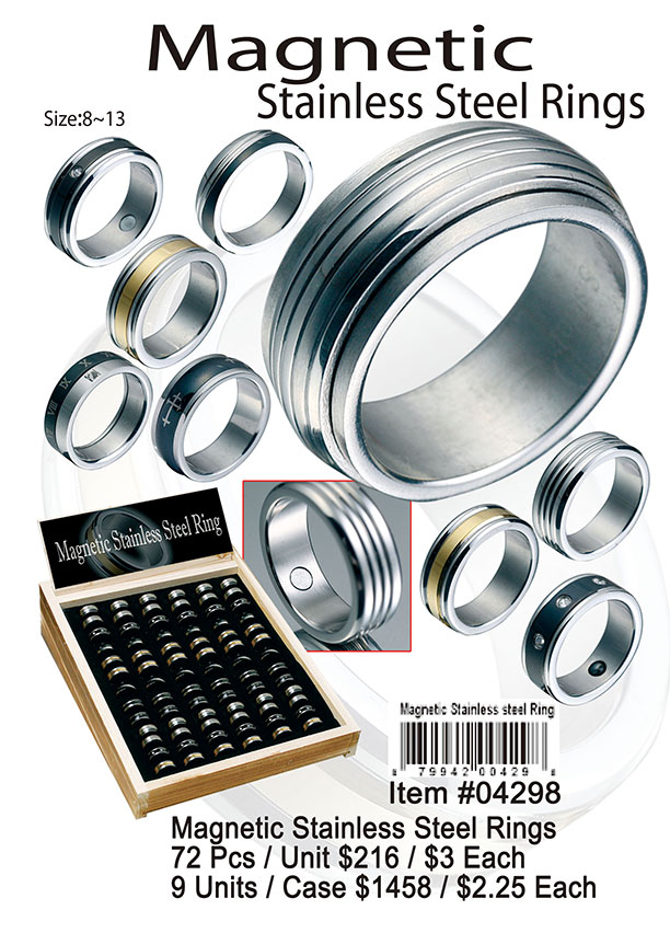 Magnetic Stainless Steel Rings