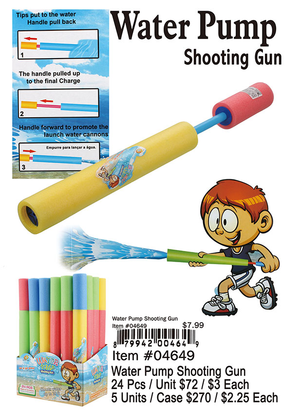Water Pump Shooting Gun