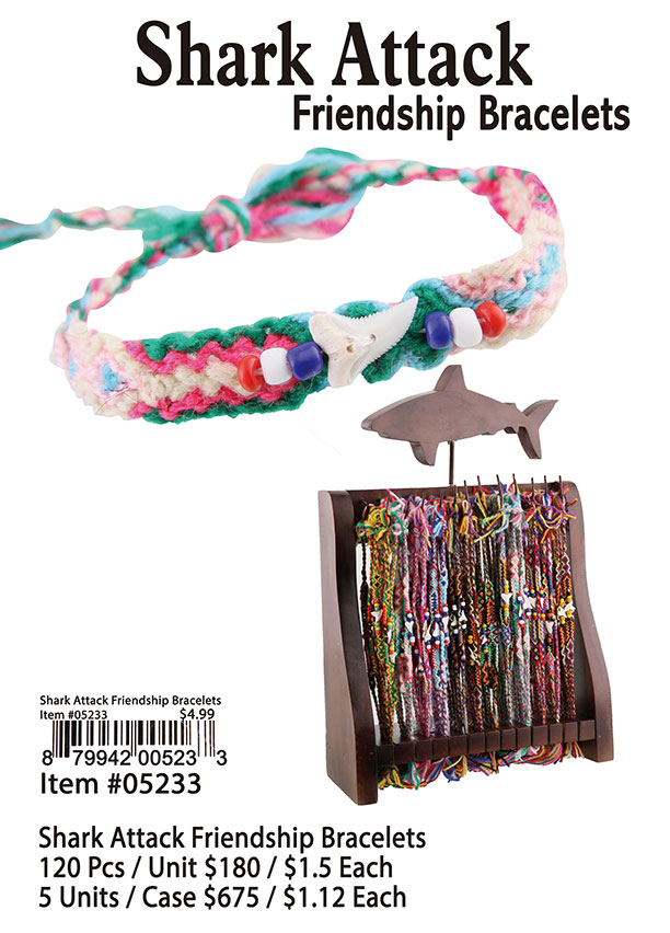Shark Attack Friendship Bracelets
