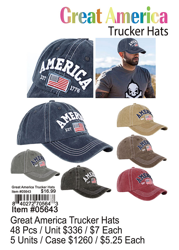 Great America Trucker Hats