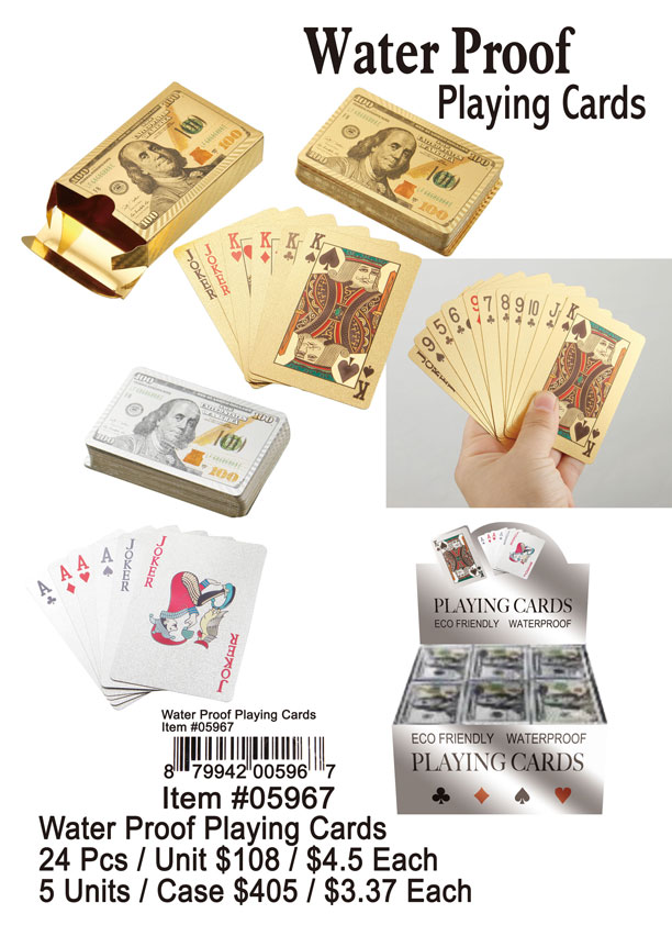 Water Proof Playing Cards