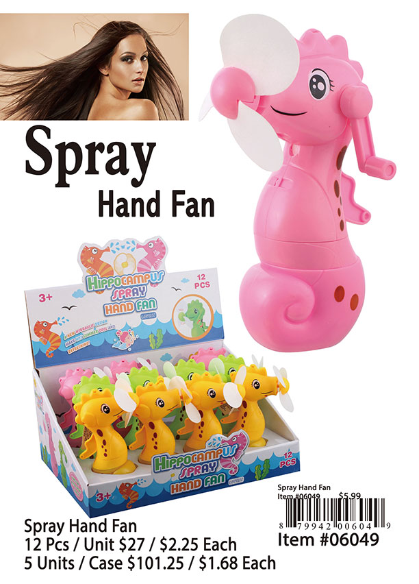Spray Hand Fan