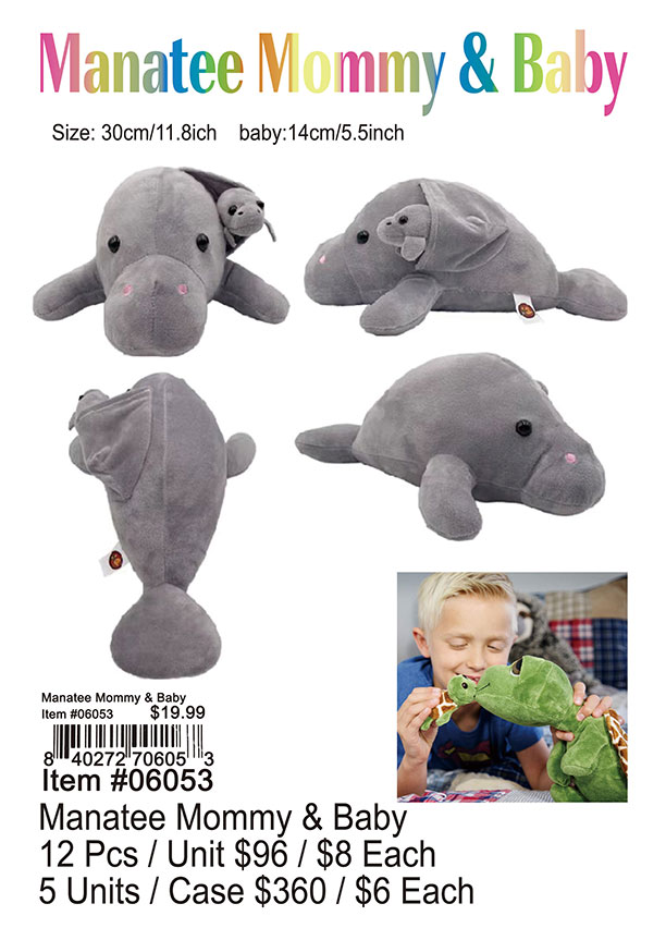 Manatee Mommy and Baby