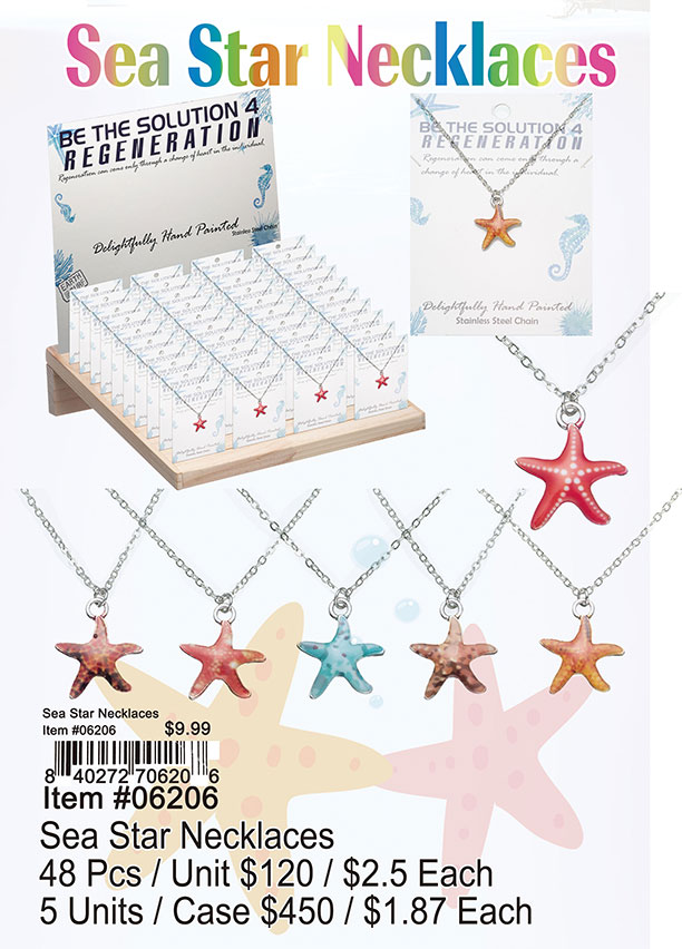 Sea Star Necklaces