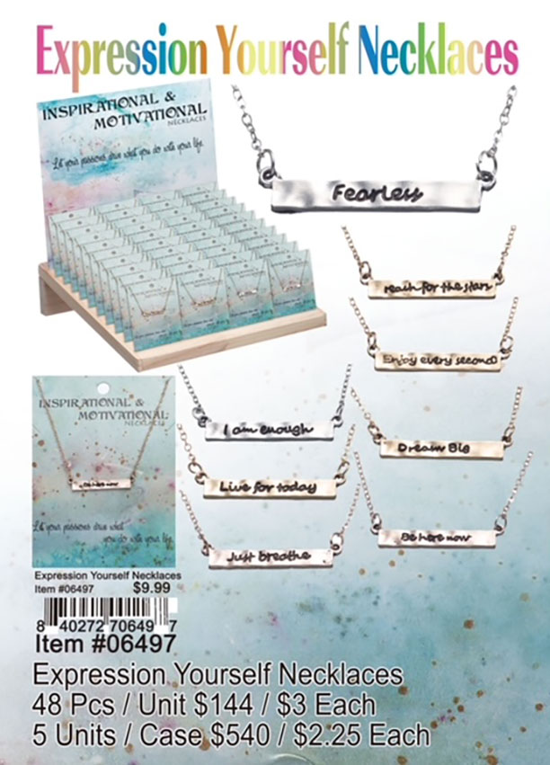 Expression Yourself Necklaces