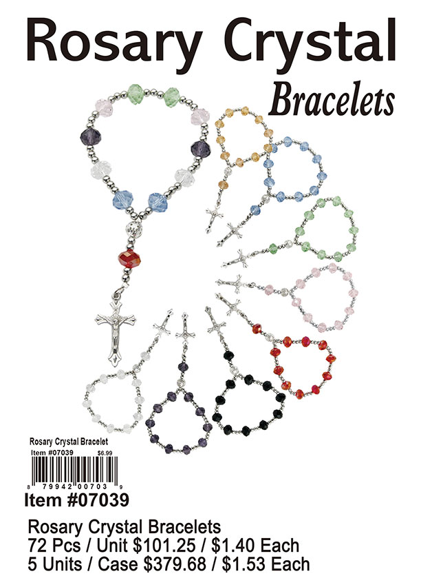 Rosary Crystal Bracelets