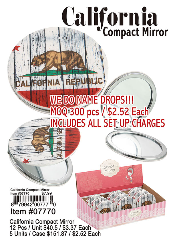 California Compact Mirror