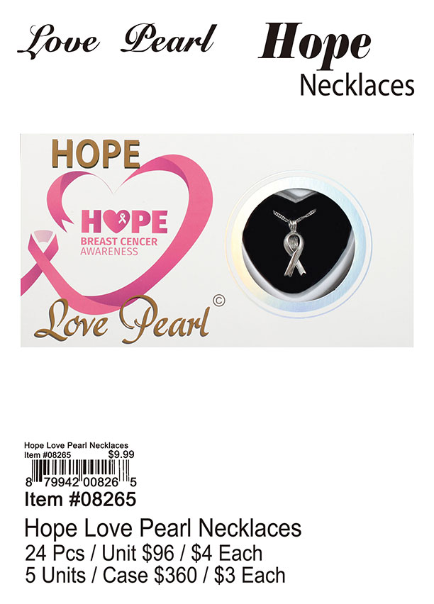 Hope Love Pearl Necklace