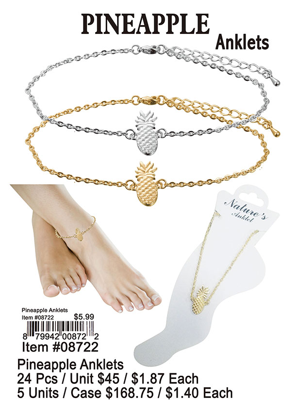 Pineapple Anklets