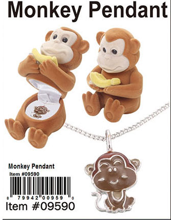 Cuties Monkey Pendant