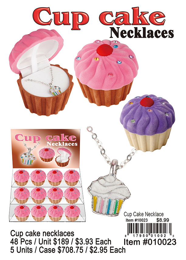 Cup Cake Necklaces