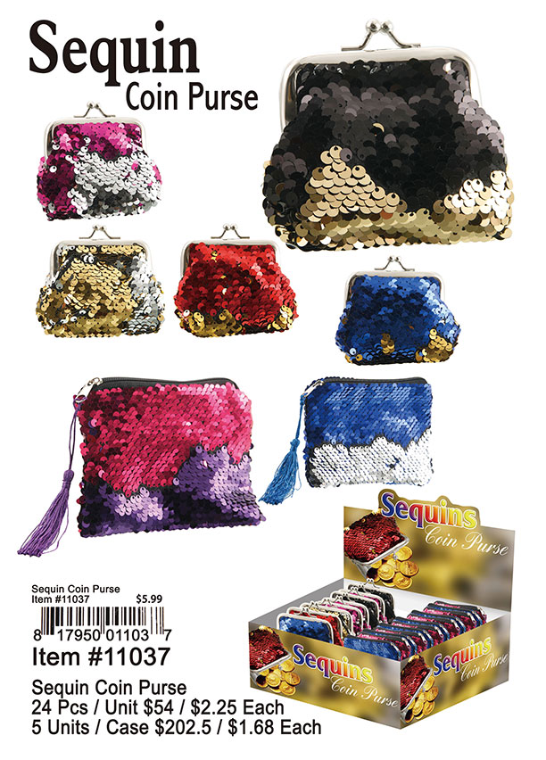 Sequin Coin Purse