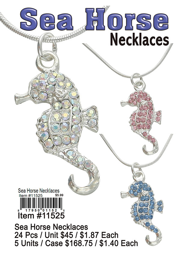 Sea Horse Necklaces Style 1