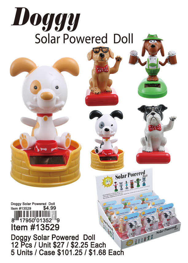 Doggy Solar Powered Doll