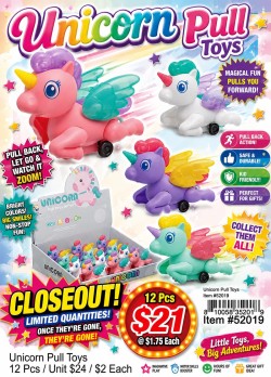 Unicorn Pull Toys