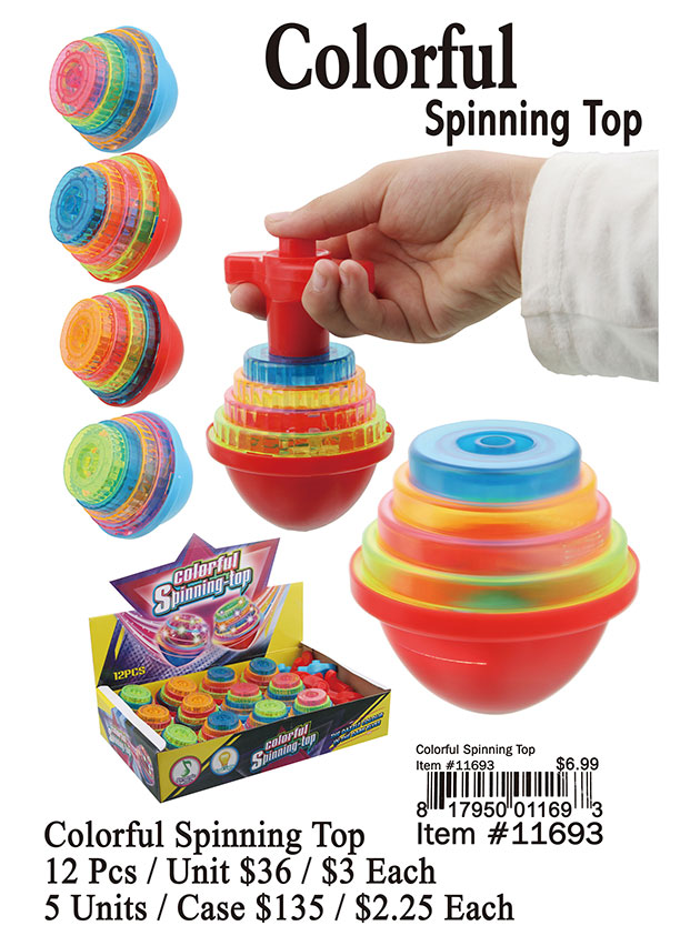 Colorful Spinning Top