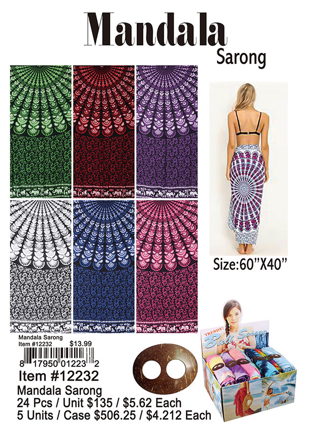 Mandala Sarong