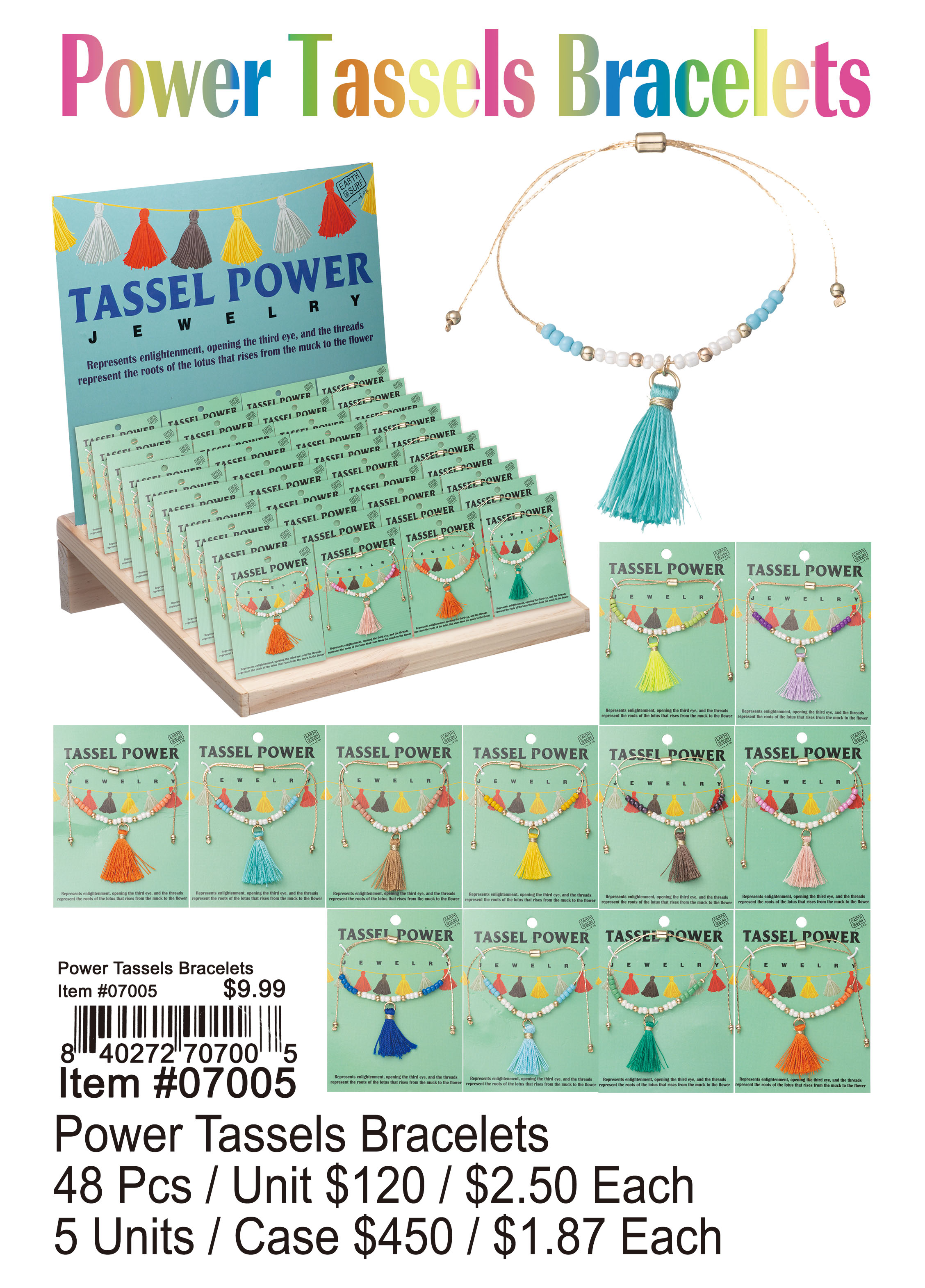 PowerTassels Bracelets