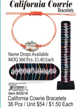 California Cowrie Bracelets
