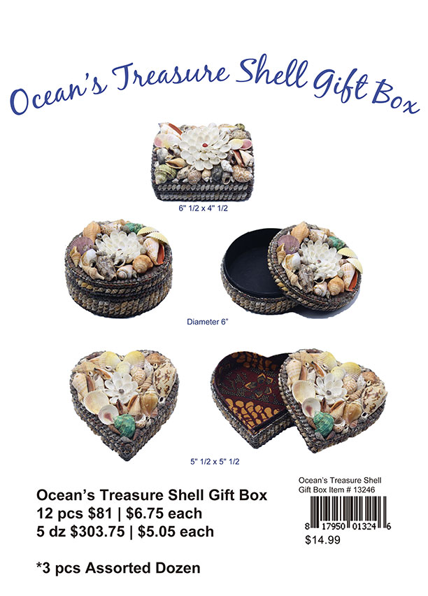 Ocean Treasure Shell Gift Box