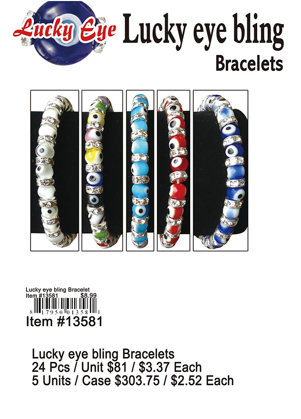 Lucky Eye Bling Bracelets