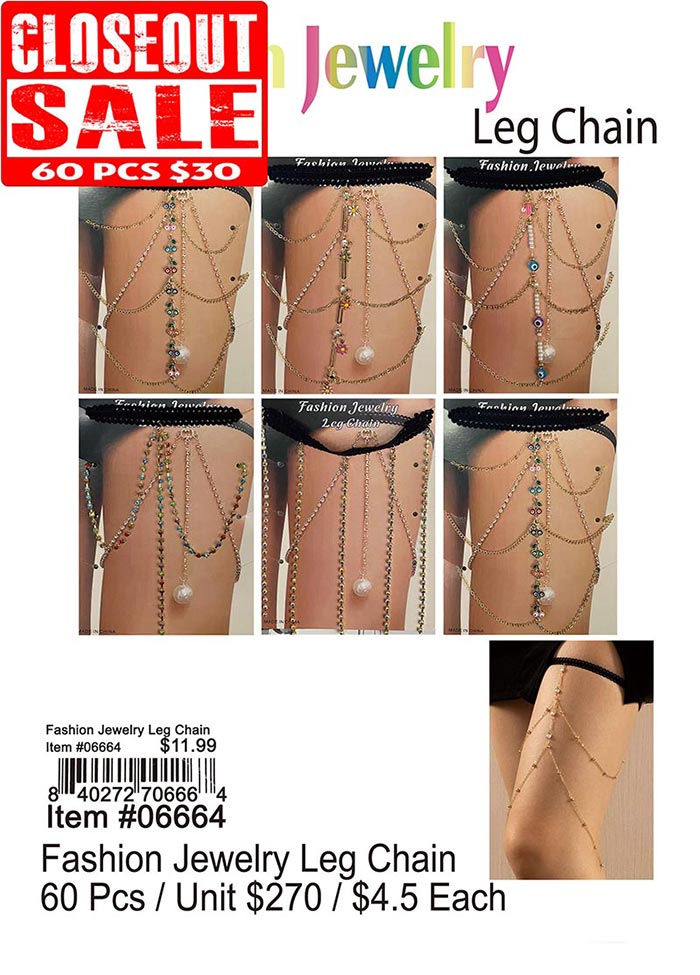 Fashion Jewellry Leg Chain