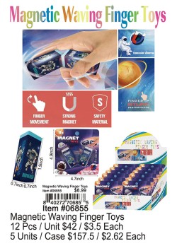 Magnetic Waving Finger Toys