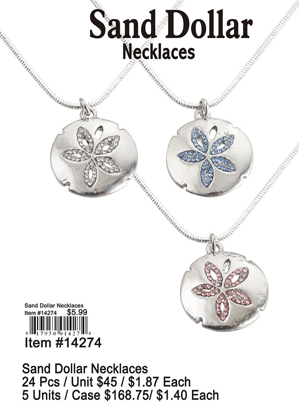 Sand Dollar Necklaces