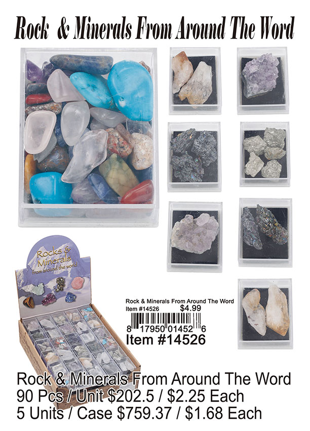 Rock and Minerals from Around The Word