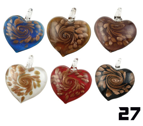 Murano Arte Glass Pendants K27