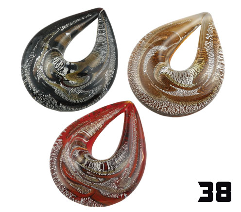 Murano Arte Glass Pendants K38