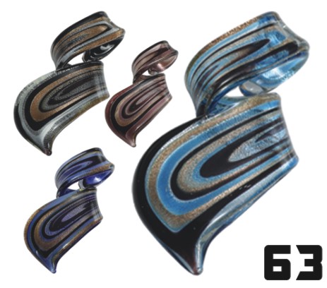 Murano Arte Glass Pendants K63