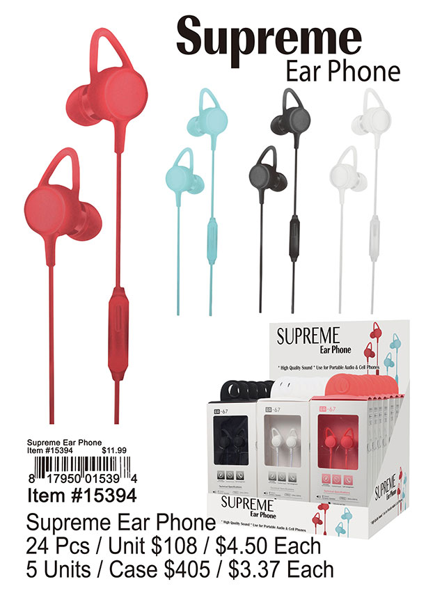 Supreme Ear Phone