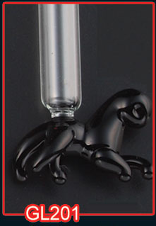 Glass Vials Horse (100s) GL201