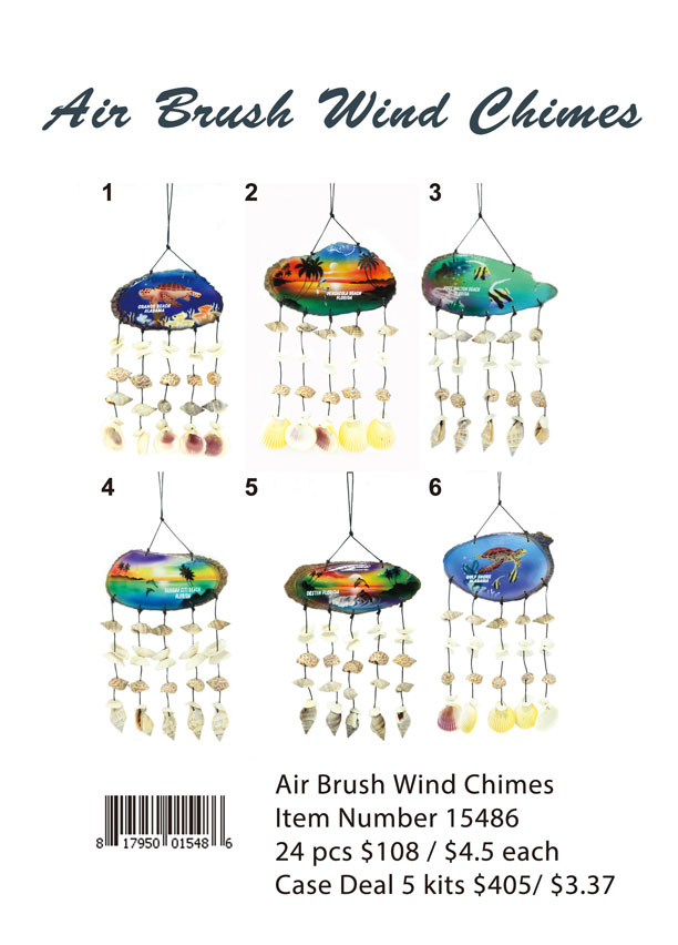 Air Brush Wind Chimes