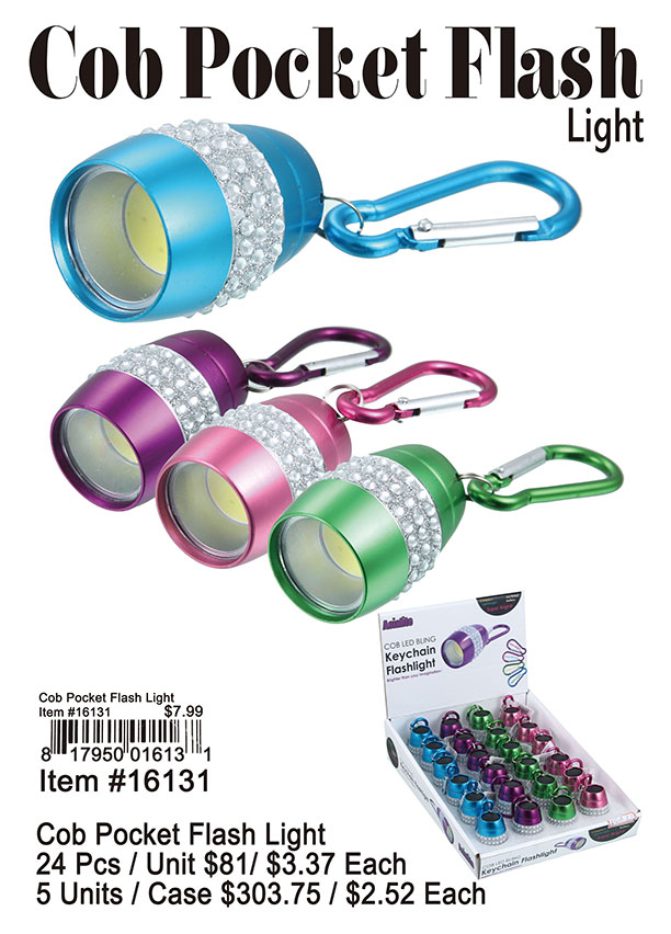COB Pocket Flash Light