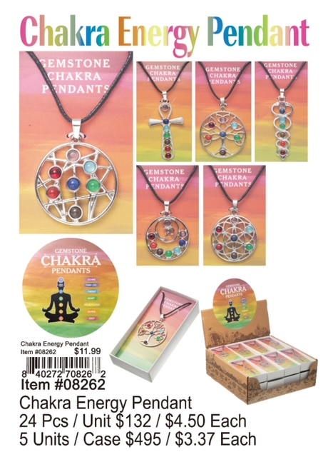 Chakra Energy Pendants