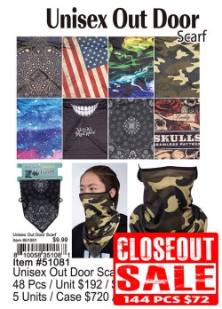 Unisex Out Door Scarf