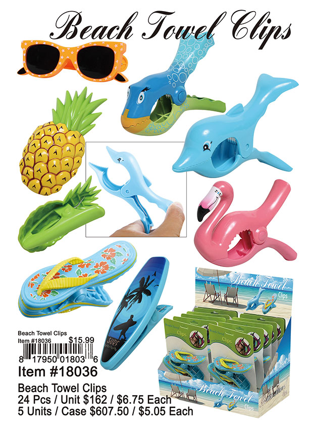 Beach Towel Clips