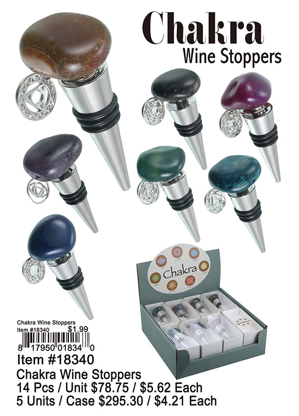Chakra Wine Stoppers
