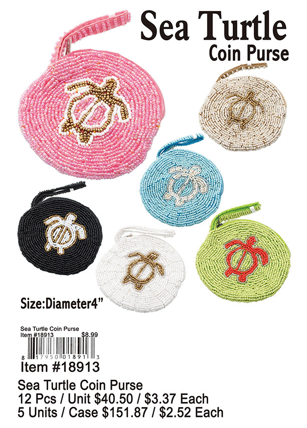 Sea Turtle Coin Purse