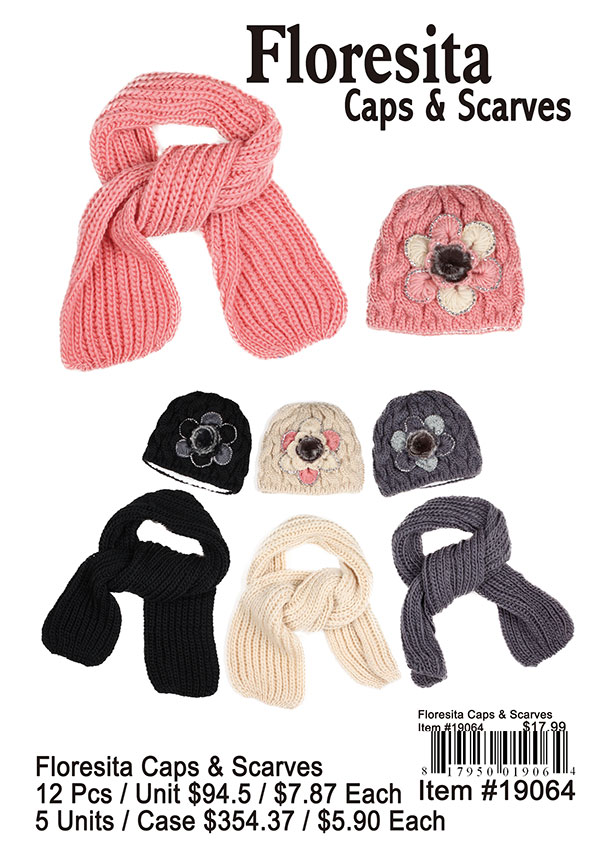 Floresita Caps and Scarves
