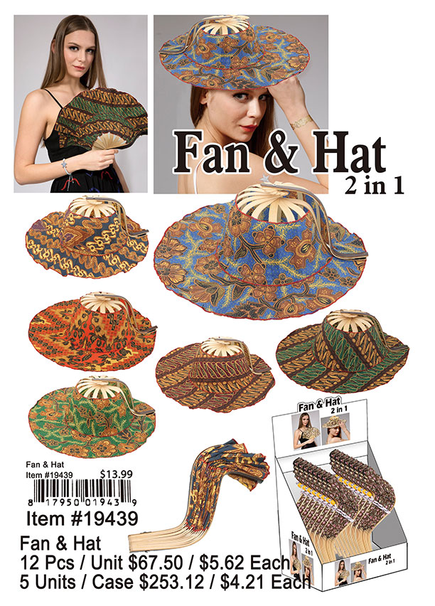 Fan and Hat
