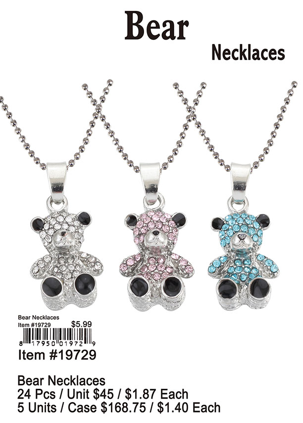 Bear Necklaces