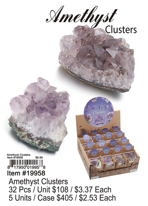 Amethyst Clusters