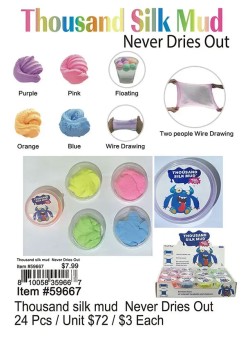 Thousand Silk Mud UV Reactive