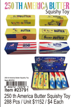 250th America Butter Squishy