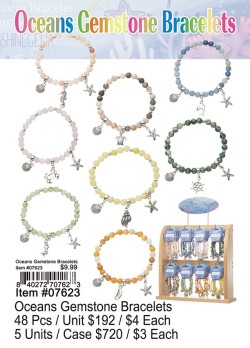 Oceans Gemstone Bracelets