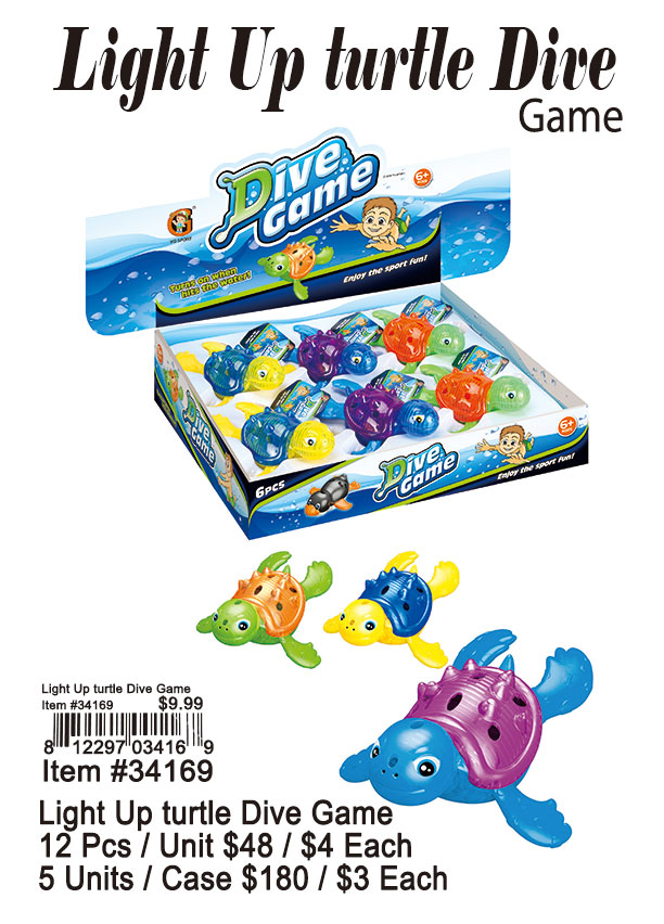 Sea Life Turtle Dive Game