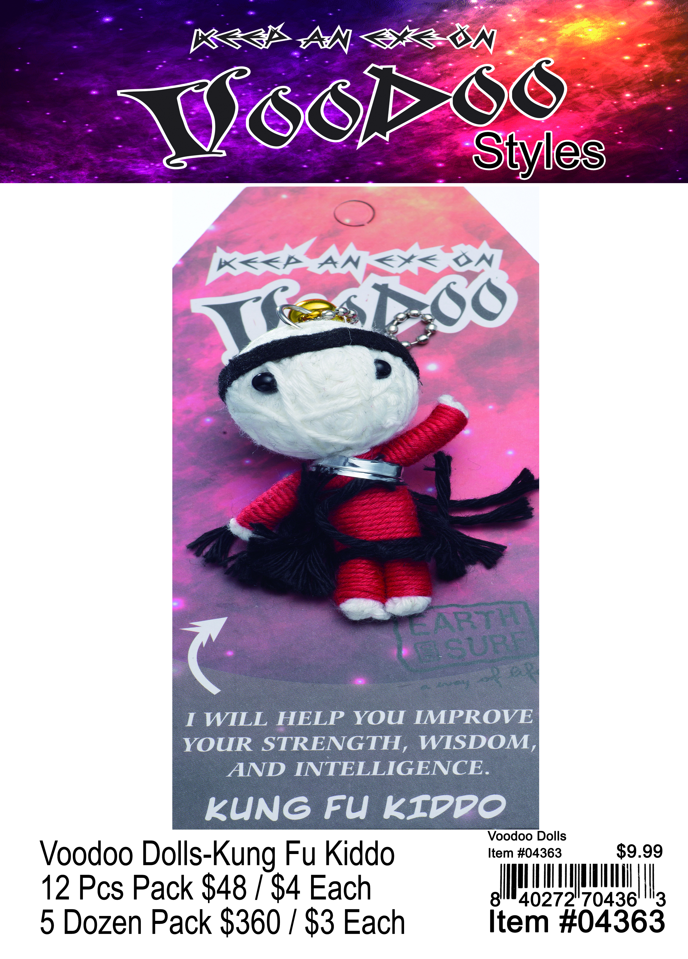 Voodoo Dolls-Kung Fu Kiddo